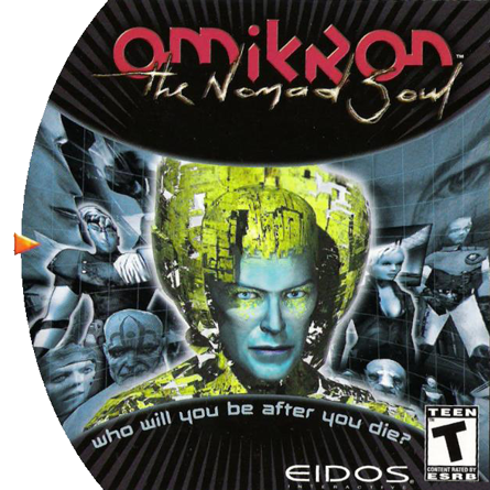 Omikron The Nomad Soul box art for Sega Dreamcast